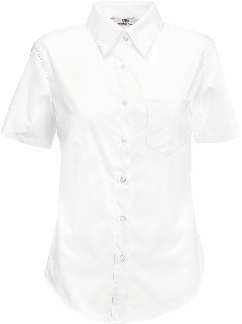 Popeline Bluse kurzarm F.O.L. | Lady-Fit Poplin Shirt SSL