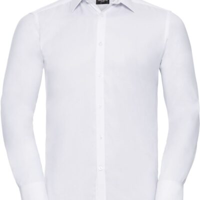 Herringbone Hemd langarm Russell | 962M Herringbone Hemd langarm Russell | 962M