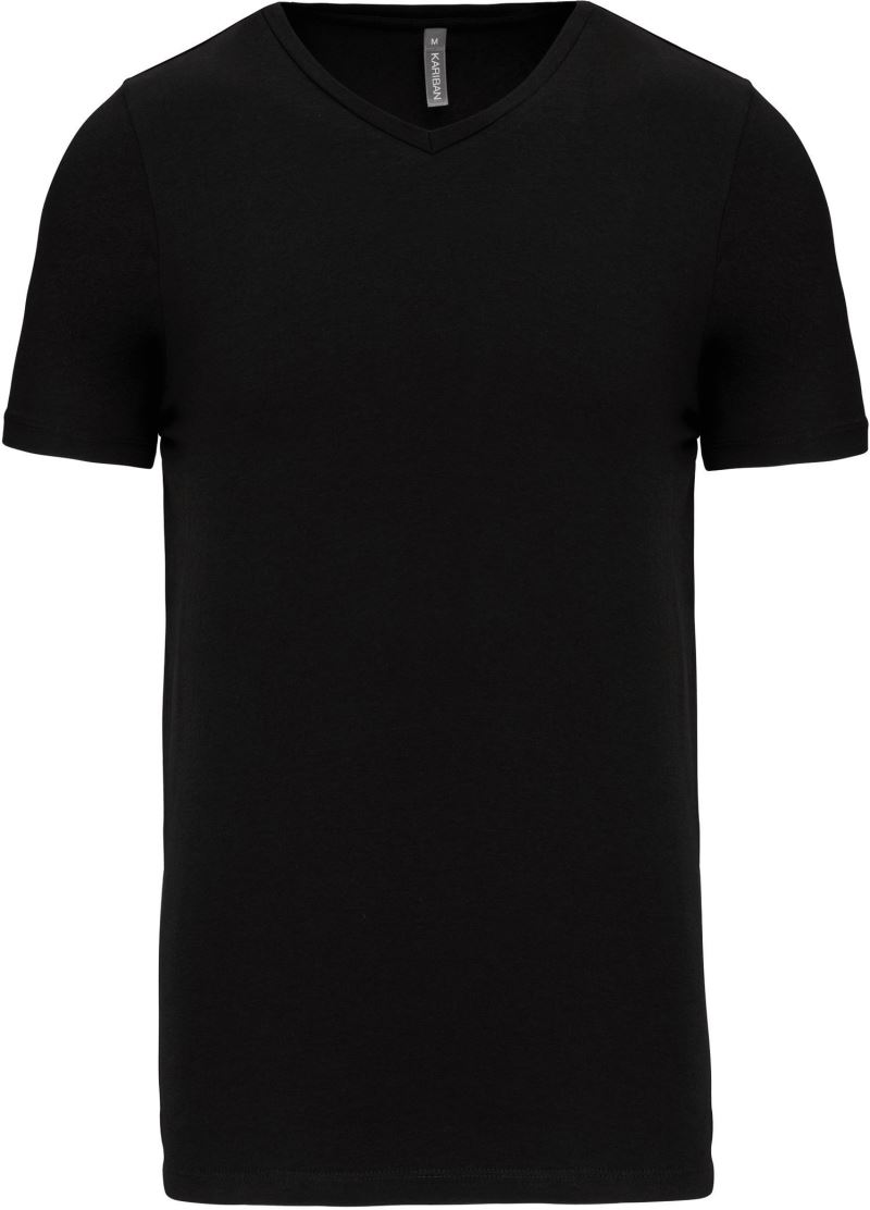 Herren V-Ausschnitt Stretch T-Shirt Kariban | K 3014