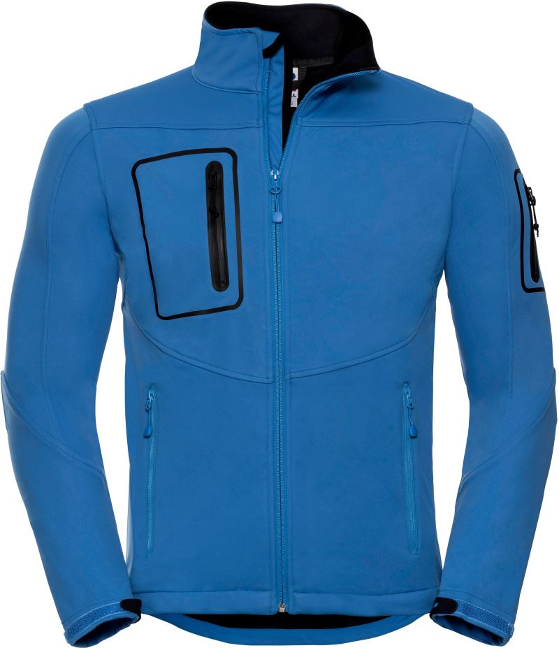 Herren 3-Lagen Sport Softshell Jacke Russell | 520M