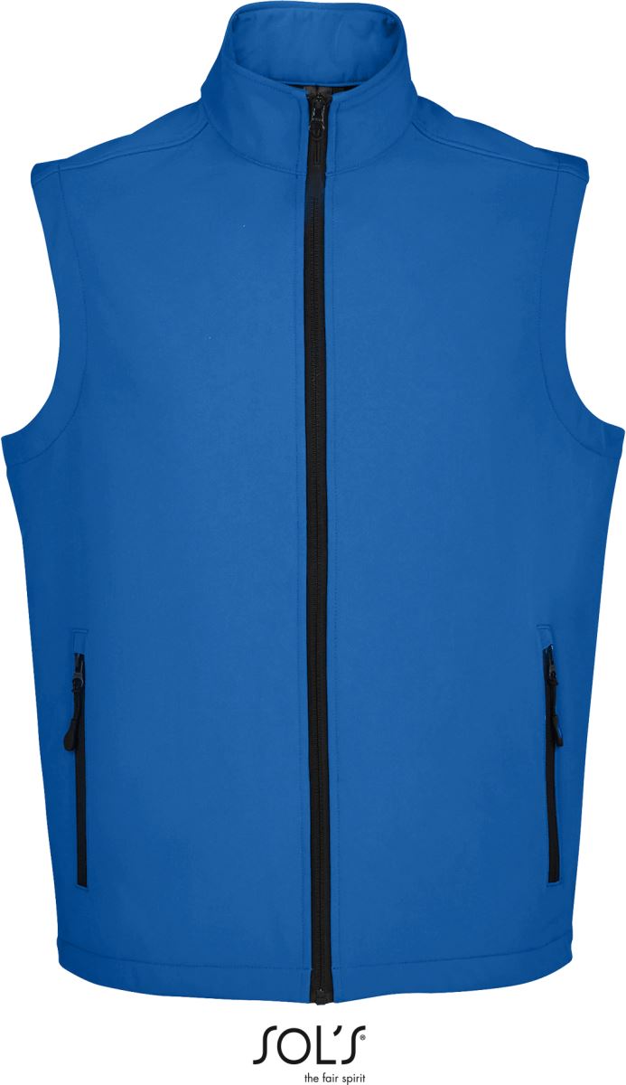 Herren 2-Lagen Softshell Gilet SOL'S | Race BW Men