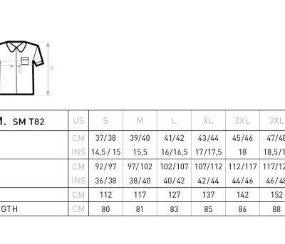 3888A98D-D2E3-492D-9B41-5BC5F0A59A7A Twill Hemd kurzarm B&C | Sharp SSL /men