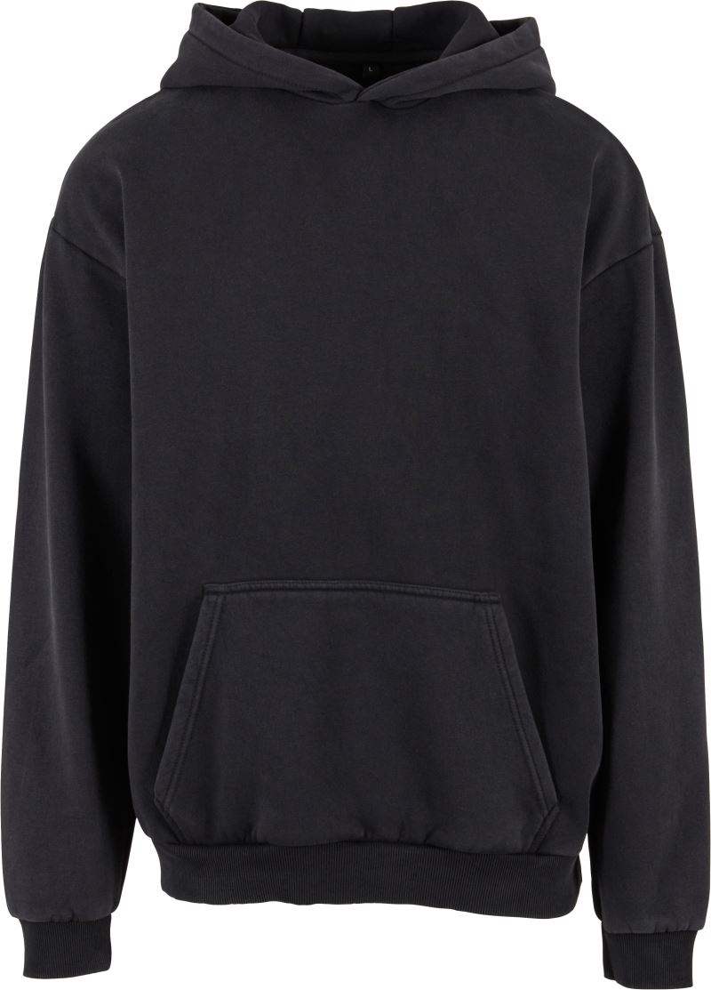 Schwerer Kapuzen Sweater "Stonewash" Build your Brand | BY 294