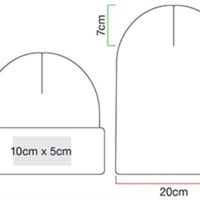 Polylana® Strickmütze "Original" Beechfield | B 375R Grössentabelle