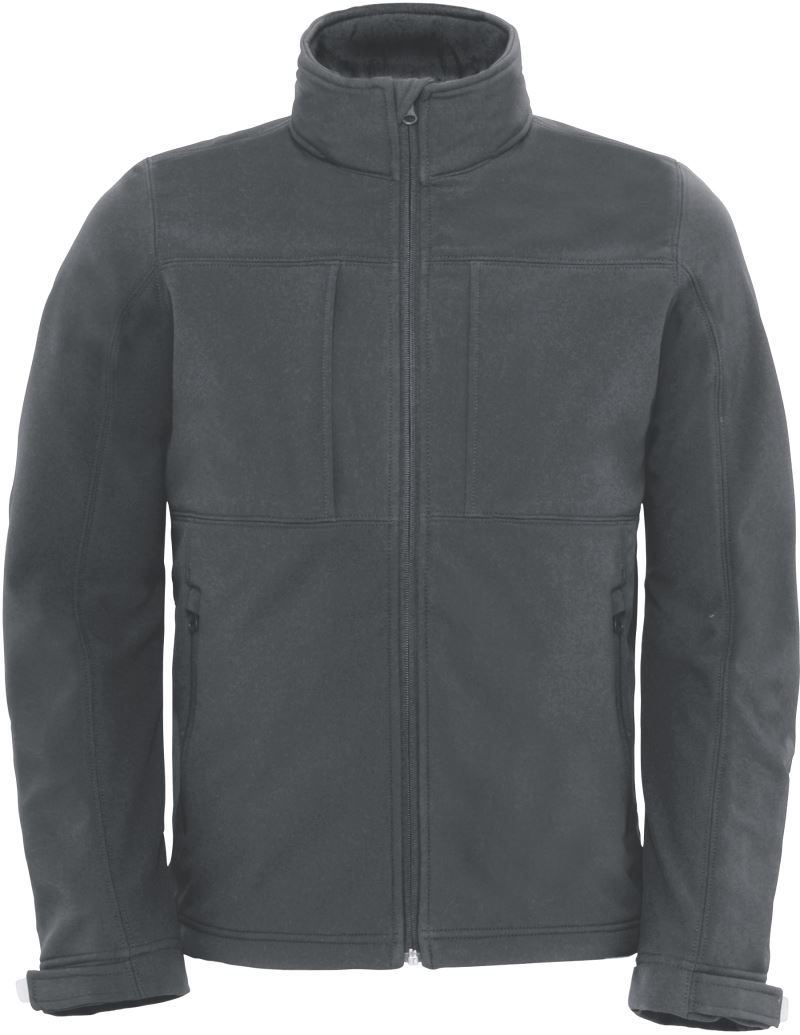 Herren 3-Lagen Kapuzen Softshell Jacke B&C | Hooded Softshell /men