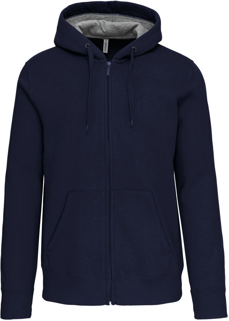 Schwere Kapuzen Sweatjacke Kariban | K 444