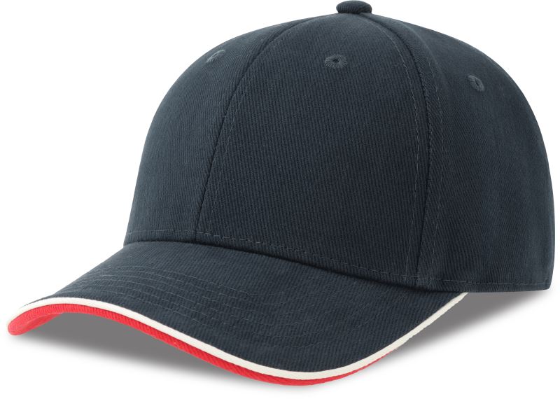 Schwere 6 Panel Sandwich Kappe Atlantis | Pilot Piping Sandwich-S