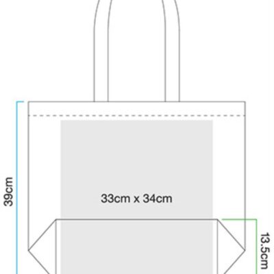 In conversion Baumwolltasche Westford Mill | W 165 Grössentabelle
