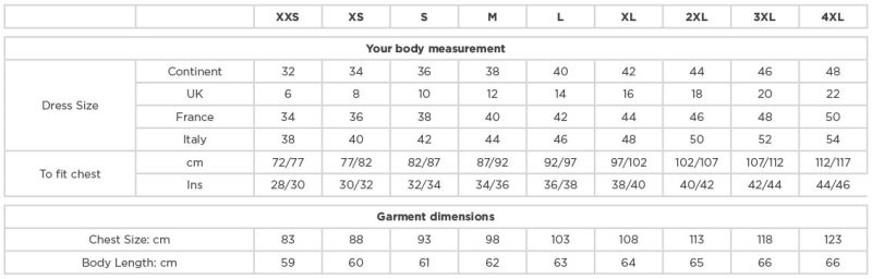 Damen V-Ausschnitt Strickjacke Russell | 715F Grössentabelle