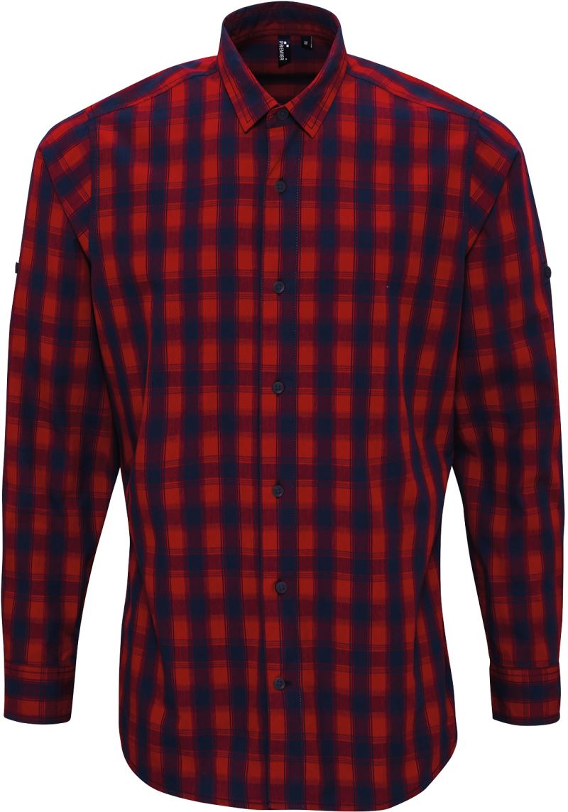 Popeline Hemd langarm "Mulligan" Premier | PR 250