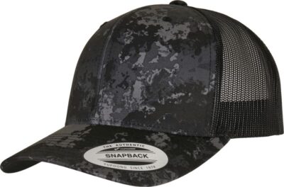 6 Panel Trucker Kappe "Veil Camo" Flexfit | 6606VC