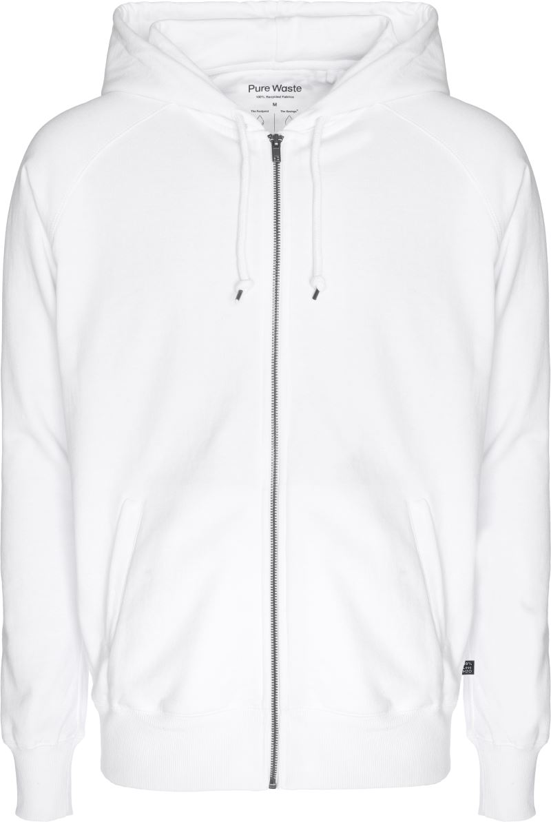 Unisex Kapuzen Sweatjacke Pure Waste | HJUB