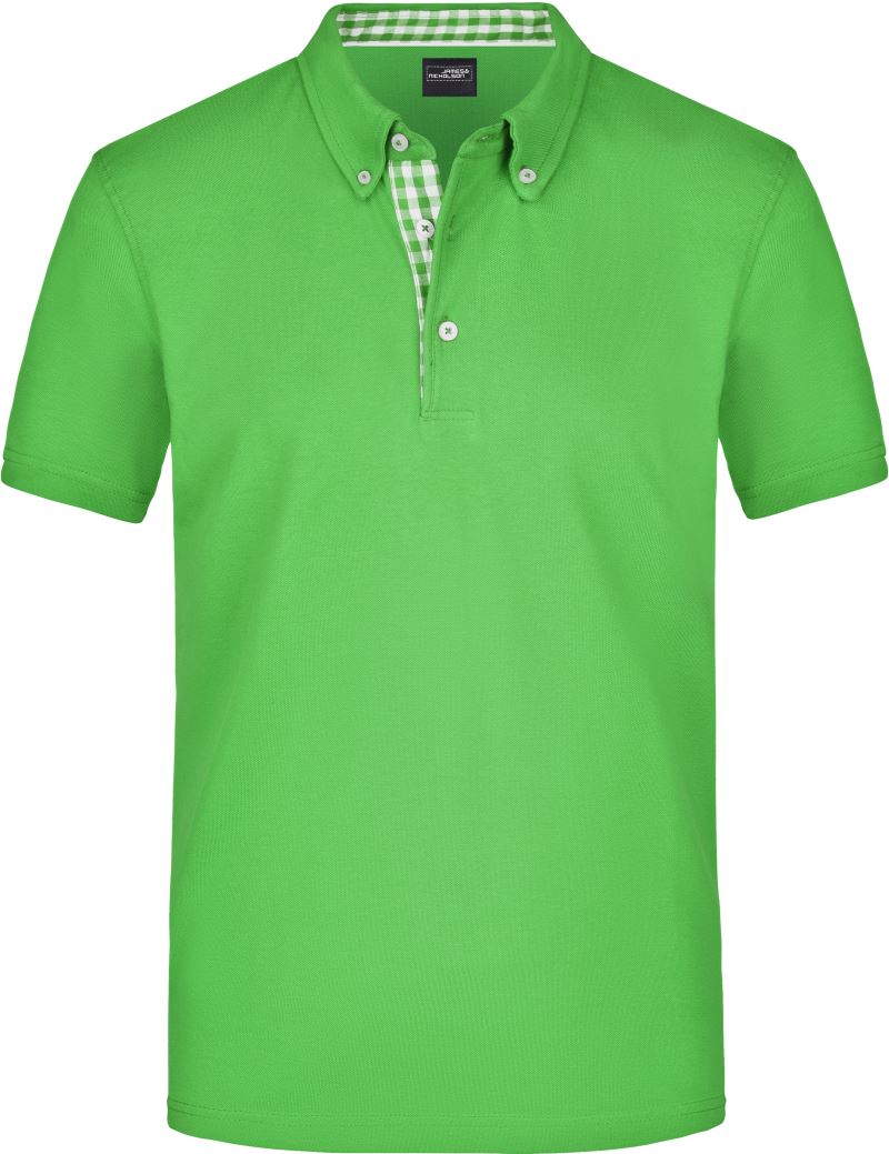 Herren Button-Down Piqué Polo Daiber | JN 964