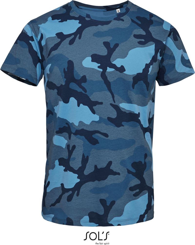 Herren Camouflage T-Shirt SOL'S | Camo Men