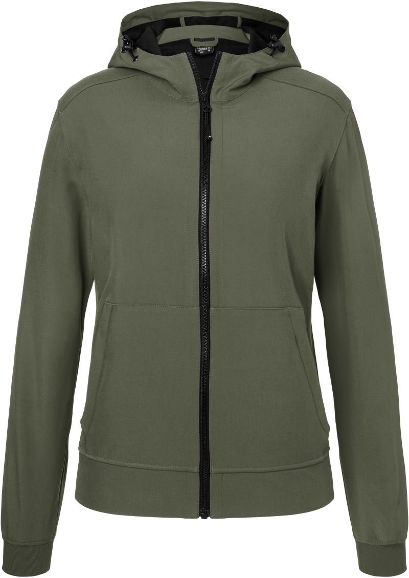 Damen 2-Lagen Kapuzen Softshell Jacke Daiber | JN 1145