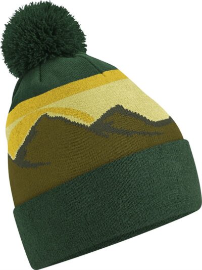 Strickmütze mit Pompon "Mountain Peaks" Beechfield | B 395R