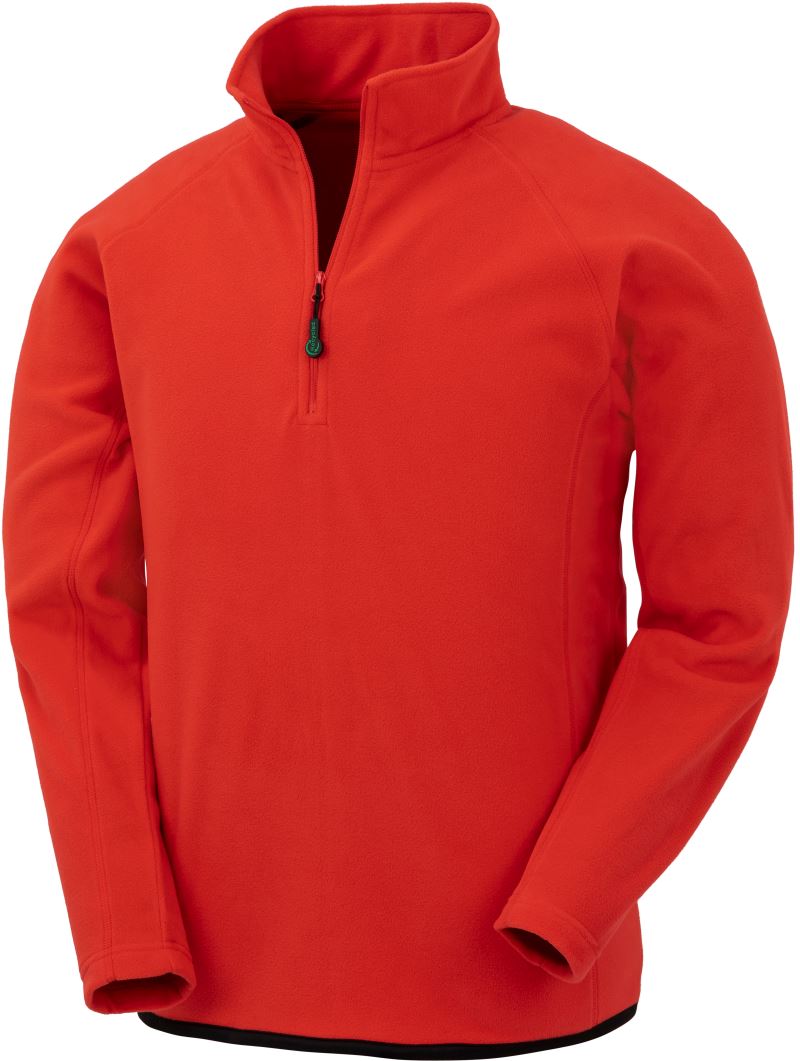Microfleece Pullover mit 1/4 Zip Result Recycled | R 905X