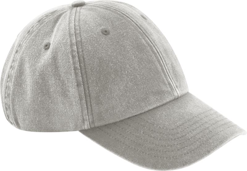 6 Panel Niedrigprofil Kappe "Vintage" Beechfield | B 655