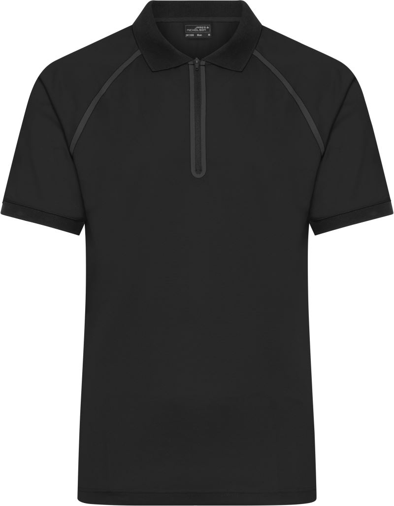 Herren Piqué Polo mit Zip Daiber | JN 1308