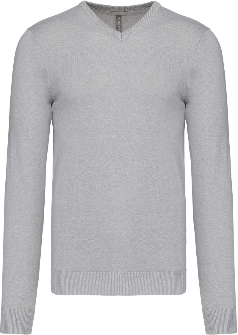 Herren V-Ausschnitt Pullover Kariban | K 965