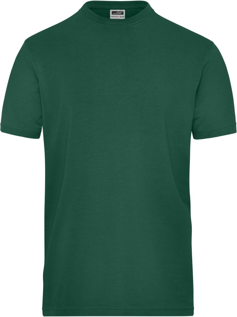 Herren Bio Workwear Stretch T-Shirt - Solid Daiber | JN 1802