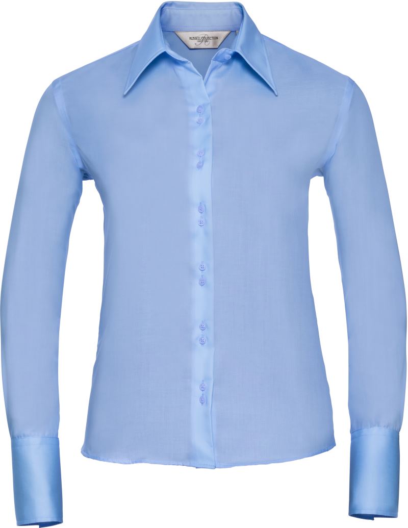 Bluse langarm bügelfrei Russell | 956F
