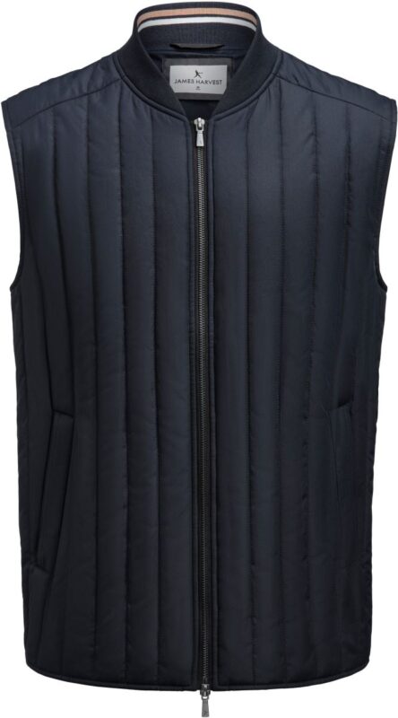 Herren Steppweste James Harvest | Scarsdale Vest Men