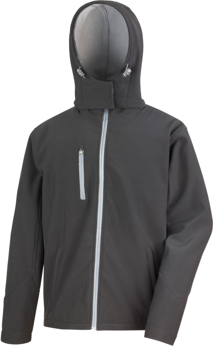 Herren 3-Lagen Softshell Kapuzenjacke Result Core | R 230M