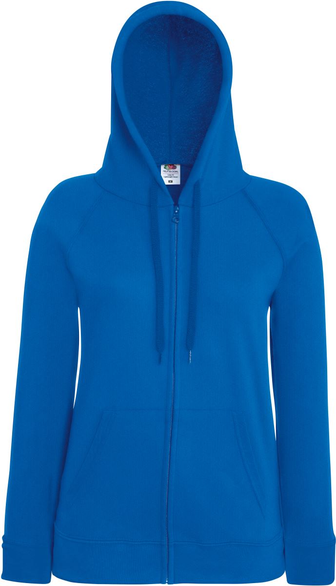Damen Kapuzen Sweatjacke F.O.L. | Lady-Fit LW Hooded Sweat Jacket