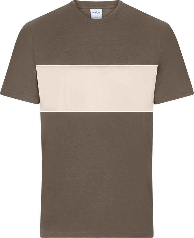 Bio T-Shirt "Colour-Block" Daiber | 8049