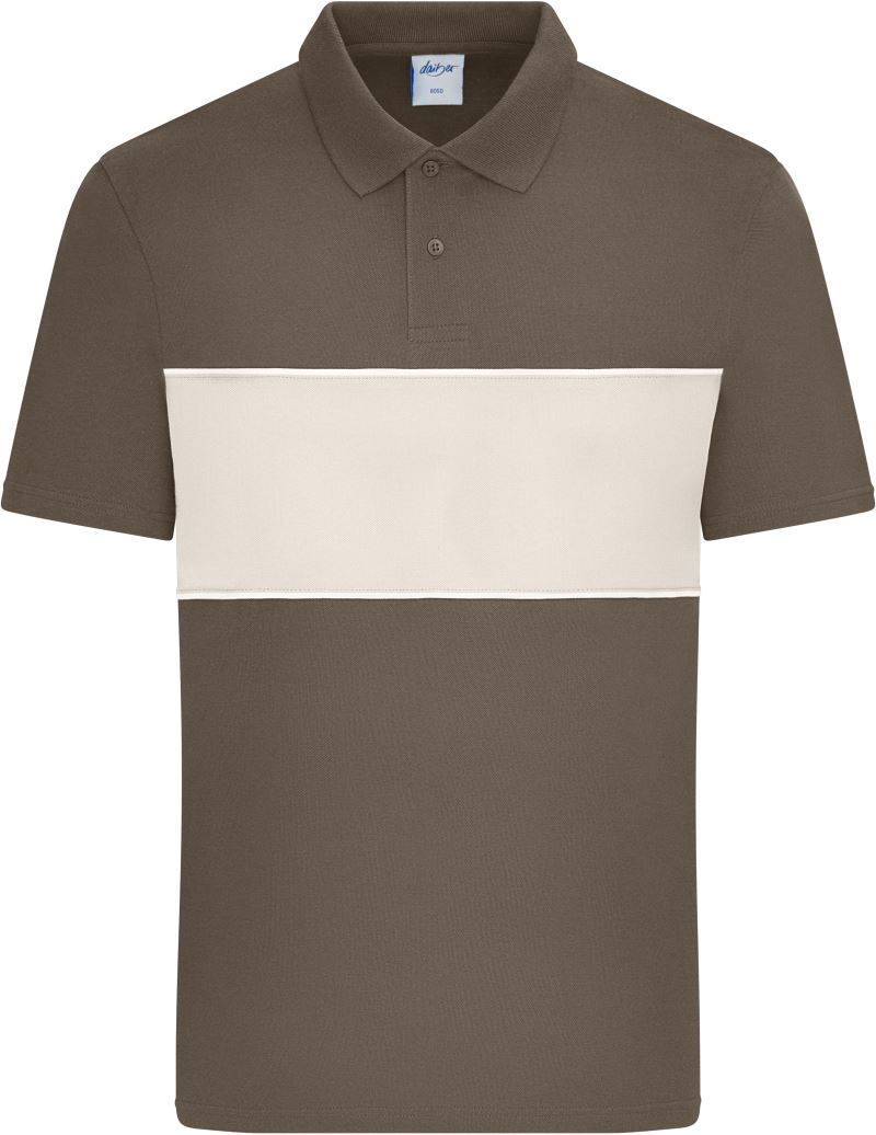 Bio Polo "Colour-Block" Daiber | 8050