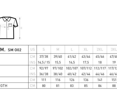 Oxford Hemd kurzarm B&C | Oxford SSL /men