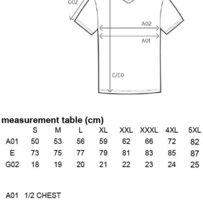 Herren Premium V-Ausschnitt T-Shirt Promodoro | 3025 Grössentabelle Herren Premium V-Ausschnitt T-Shirt Promodoro | 3025 Grössentabelle