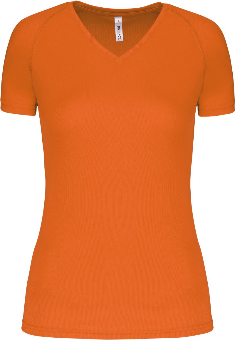Damen V-Ausschnitt Sport Shirt Kariban ProAct | PA 477