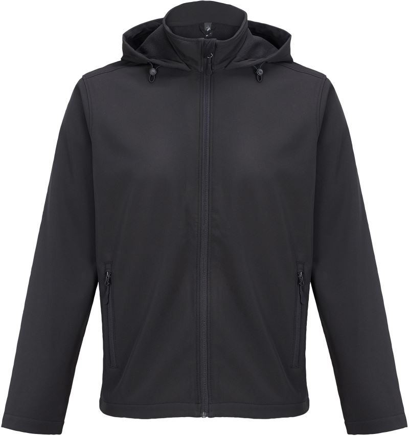Herren 2-Lagen Kapuzen Softshell Jacke SOL'S | Race Hooded Men