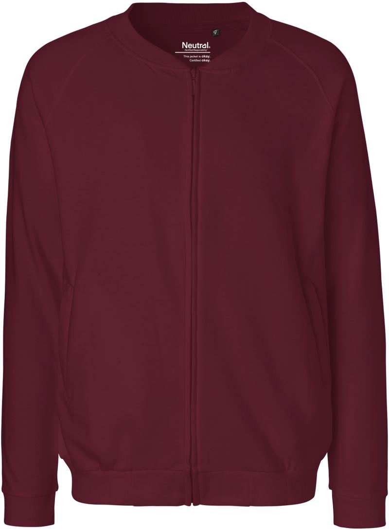 Unisex Bio Sweatjacke Neutral | O 73501