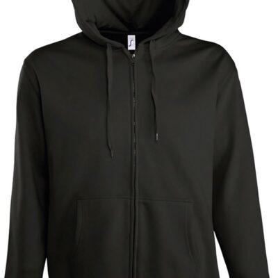 Herren Sweatjacke mit gefütterter Kapuze SOL'S | Seven Men