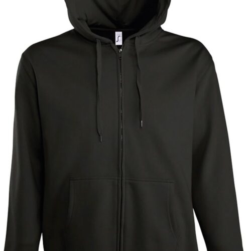 Herren Sweatjacke mit gefütterter Kapuze SOL'S | Seven Men