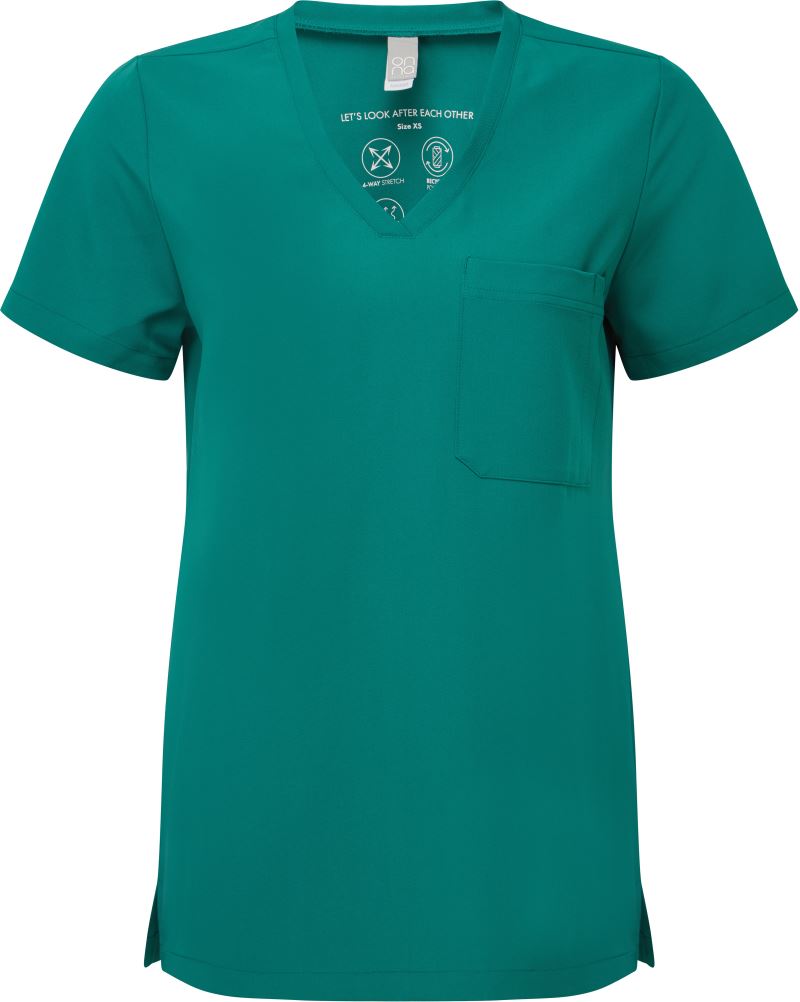 Damen V-Ausschnitt Stretch Kasack Onna | NN 300