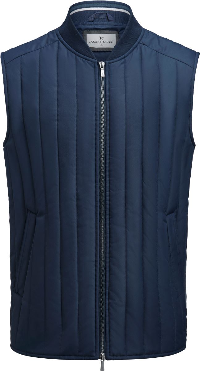 Herren Steppweste James Harvest | Scarsdale Vest Men