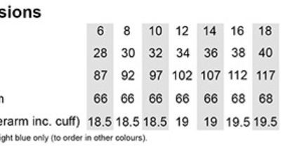 Oxford Bluse kurzarm Kustom Kit | KK 701 (6-24) Grössentabelle Oxford Bluse kurzarm Kustom Kit | KK 701 (6-24) Grössentabelle