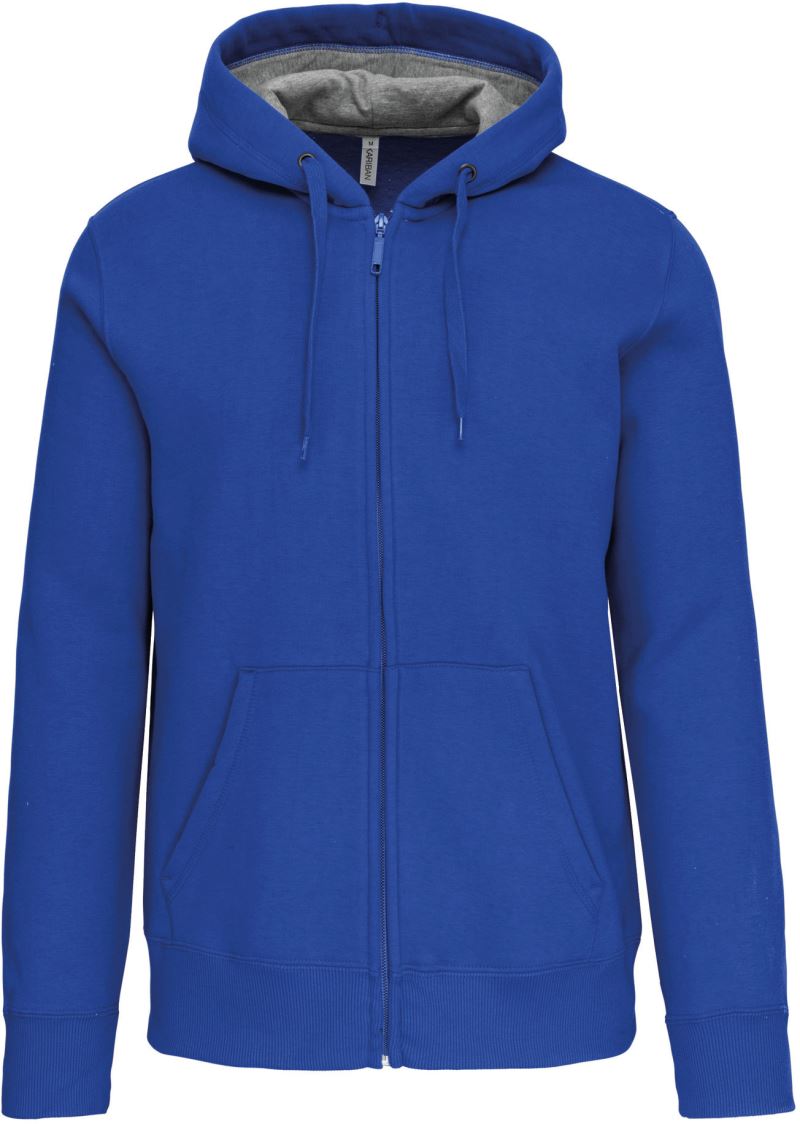 Schwere Kapuzen Sweatjacke Kariban | K 444