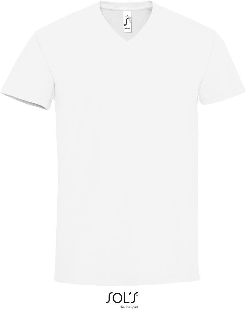 Schweres Herren V-Ausschnitt T-Shirt SOL'S | Imperial V Men