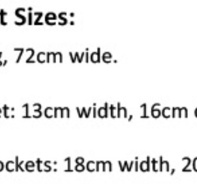 Baumwoll Latzschürze "Chino" Premier | PR 132 Grössentabelle Baumwoll Latzschürze "Chino" Premier | PR 132 Grössentabelle