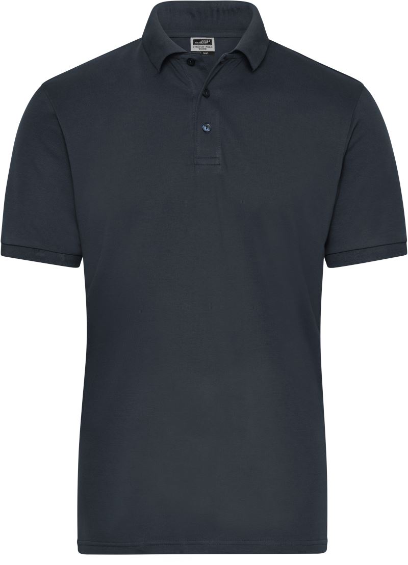 Herren Bio Workwear Stretch Polo - Solid Daiber | JN 1806