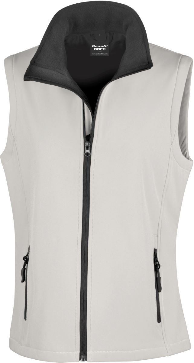 Damen 2-Lagen Softshell Gilet "Printable" Result Recycled | R 232F