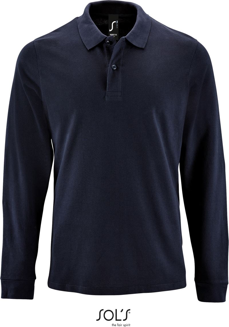 Herren Piqué Polo langarm SOL'S | Perfect LSL Men