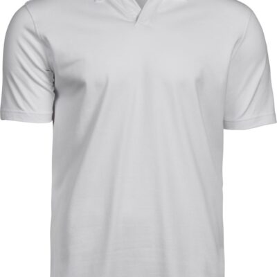Schweres Herren Luxus V-Neck Stretch Piqué Polo Tee Jays | TJ 1404