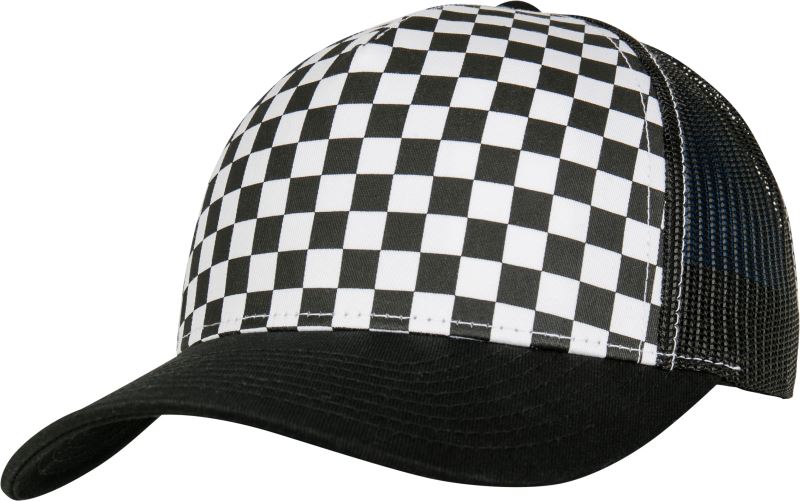5 Panel Trucker Kappe "Checkerboard" Flexfit | 6506CB