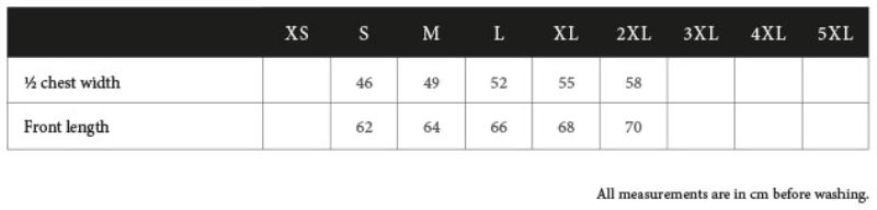 Damen CoolDry Sport Shirt Tee Jays | TJ 7021 Grössentabelle Damen CoolDry Sport Shirt Tee Jays | TJ 7021 Grössentabelle